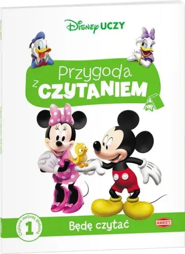 Disney Uczy. Przygoda z Czytaniem. Myszka Miki. Będę czytać Ograniczona ilość