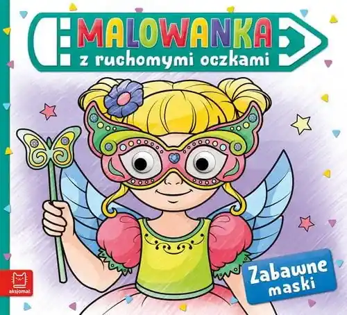Darmowy zwrot Malowanka z ruchomymi oczkami Zabawne maski