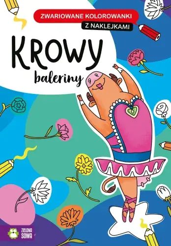 Zwariowane kolorowanki Krowy baleriny Oferta czasowa
