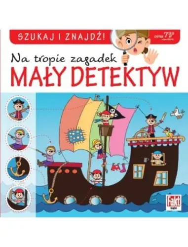 Promocja Na tropie zagadek. Mały detektyw (Delikatnie uszkodzone)