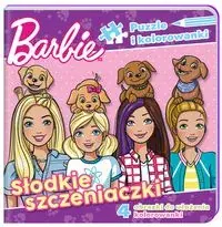 Barbie Puzzle i kolorowanki Słodkie szczeniaczki. Ograniczona ilość