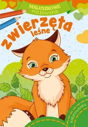 Maluszkowe malowanie. Zwierzęta leśne Darmowa dostawa