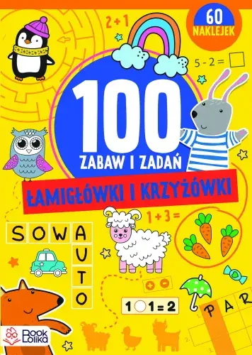 Labirynty i krzyżówki. Ponad 100 zabaw i zadań Bestseller