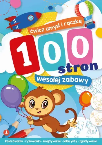 Dodaj do koszyka 100 stron wesołej zabawy blok edukacyjny