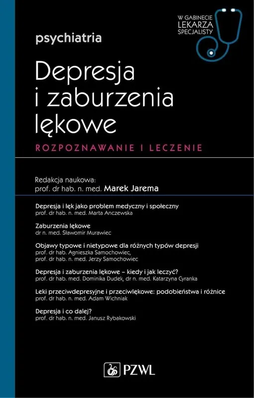 Depresja i zaburzenia lękowe W gabinecie lekarza specjalisty Szybka dostawa
