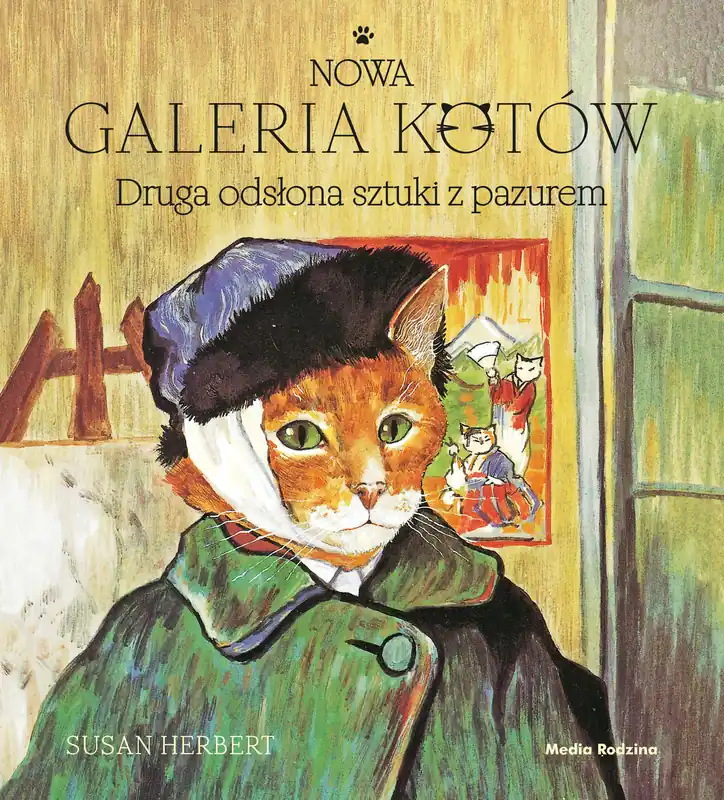 Nie przegap Nowa galeria kotów. Druga odsłona sztuki z pazurem