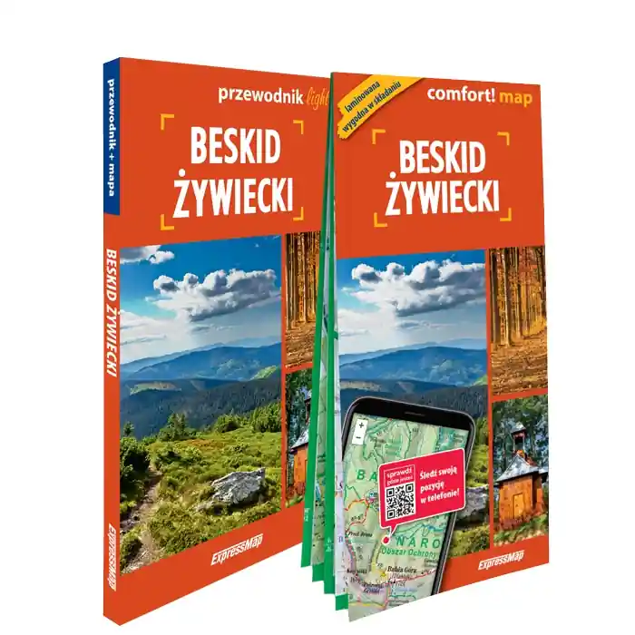 Beskid Żywiecki light: przewodnik + mapa Darmowy zwrot