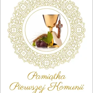 PAMIĄTKA PIERWSZEJ KOMUNII ŚWIĘTEJ Promocja