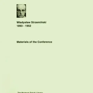 Kup online Materials of the Conference. Władysław Strzemiński