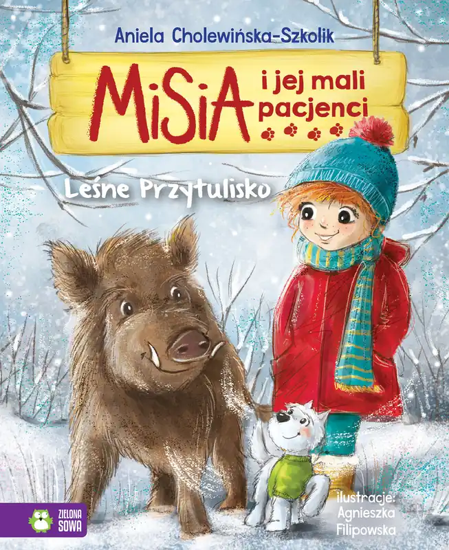 Ekspresowa dostawa Leśne przytulisko. Misia i jej mali pacjenci