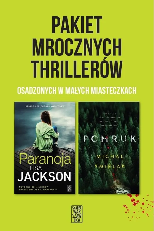 Pakiet mrocznych thrillerów osadzonych w małych miasteczkach: Paranoja/Pomruk Zniżka