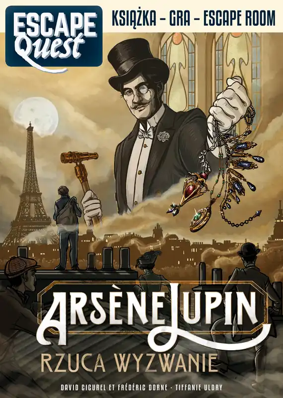 Szybka dostawa Arsène Lupin rzuca wyzwanie. Escape Quest