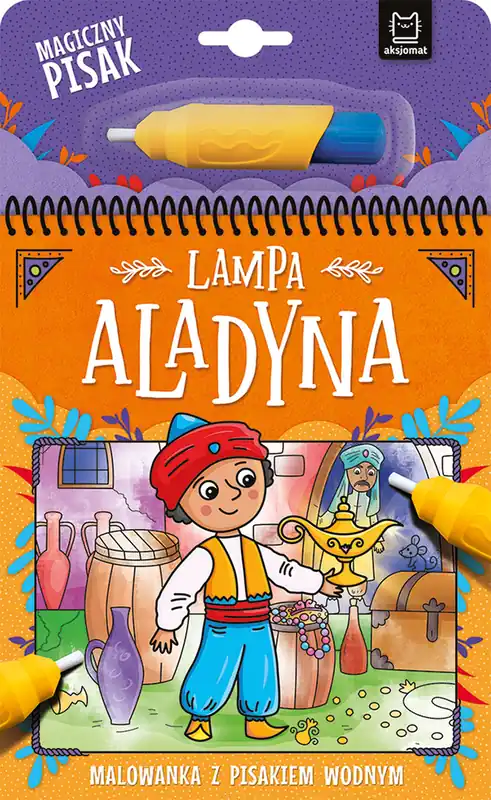 Lampa Aladyna. Malowanka z pisakiem wodnym Oferta
