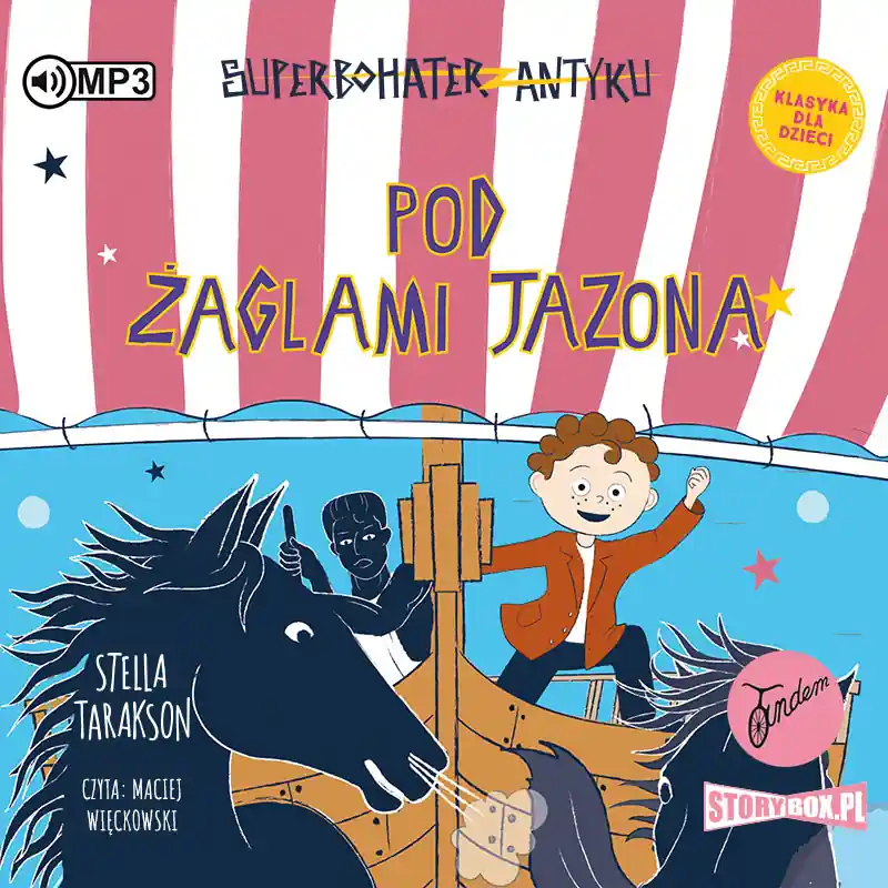 Ostatnie sztuki Superbohater z antyku T.6 Pod żaglami Jazona! CD - Audiobook