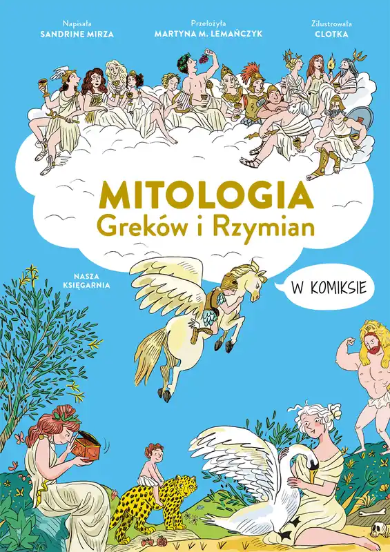 Bestseller Mitologia Greków i Rzymian w komiksie