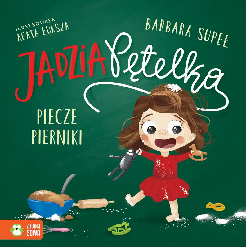 Najlepsza cena Jadzia Pętelka piecze pierniki. Jadzia Pętelka