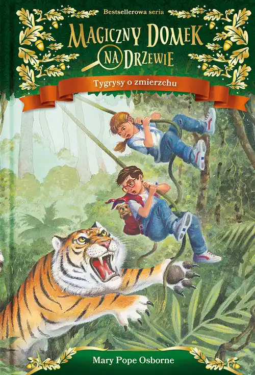 Magiczny domek na drzewie Tygrysy o zmierzchu Darmowa dostawa