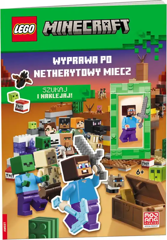 LEGO Minecraft. Wyprawa po netherytowy miecz Wysoka jakość