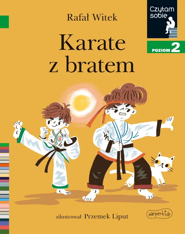 Karate z bratem. Czytam sobie. Poziom 2 Ograniczona ilość