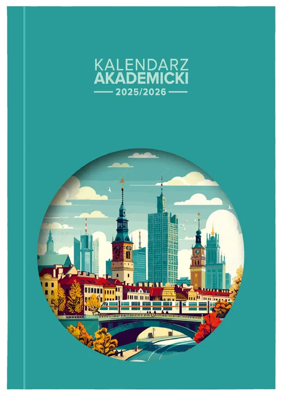 Kalendarz akademicki 2025/2026 A5 tyg. PCV Miasto Kup teraz