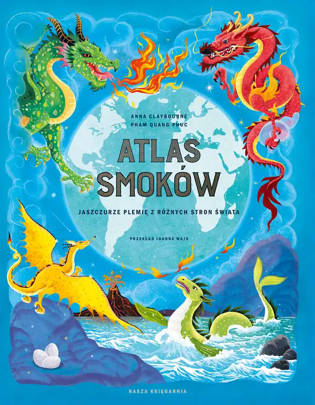 Szybka wysyłka Atlas smoków. Jaszczurze plemię z różnych stron świata