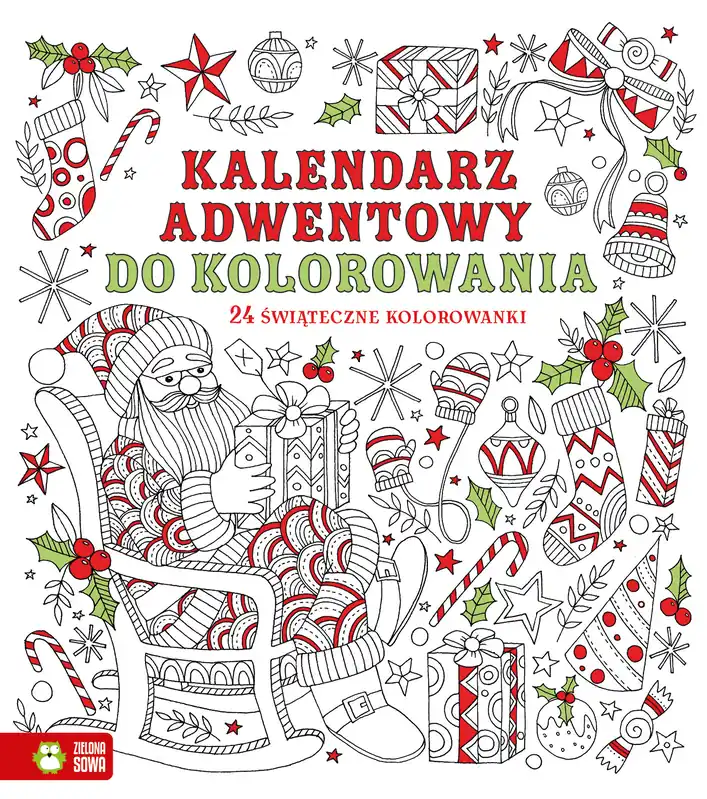 Kalendarz adwentowy do kolorowania Dodaj do koszyka