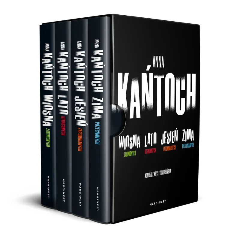 Pakiet Anna Kańtoch: Wiosna zaginionych/ Lato utraconych / Jesień zapomnianych / Zima pożegnanych Dodaj do koszyka