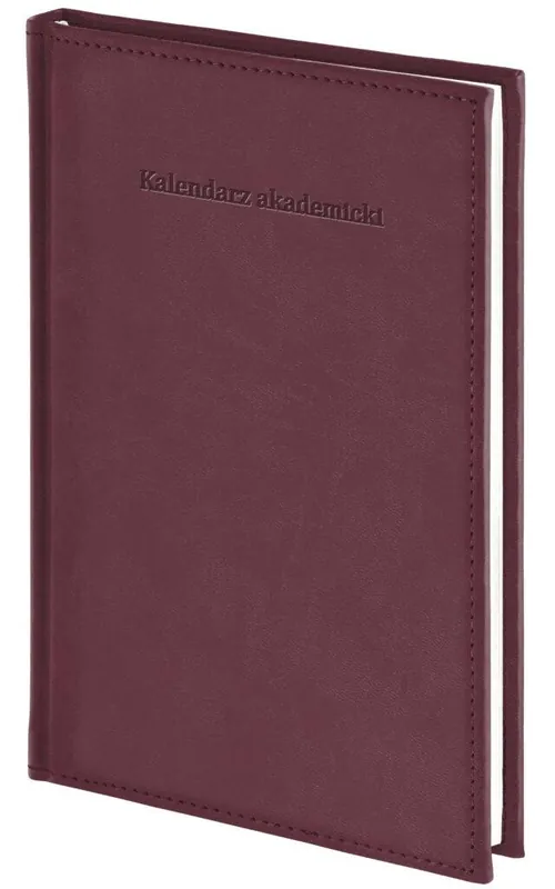 Kalendarz akad. 2026/2027 A5 tyg. Vivella bordo Ostatnia szansa