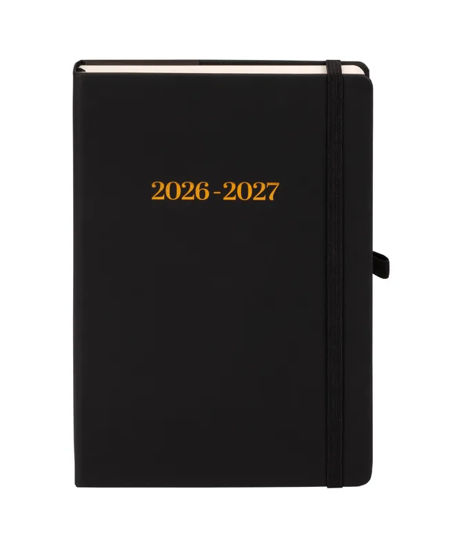 Ograniczona ilość Kalendarz 2026/2027 18 m-cy. A5 TNS czarny